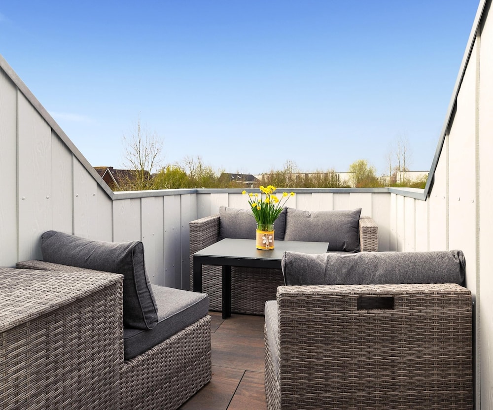 Ferienwohnung Balkon zur Sonnenseite in Bensersiel