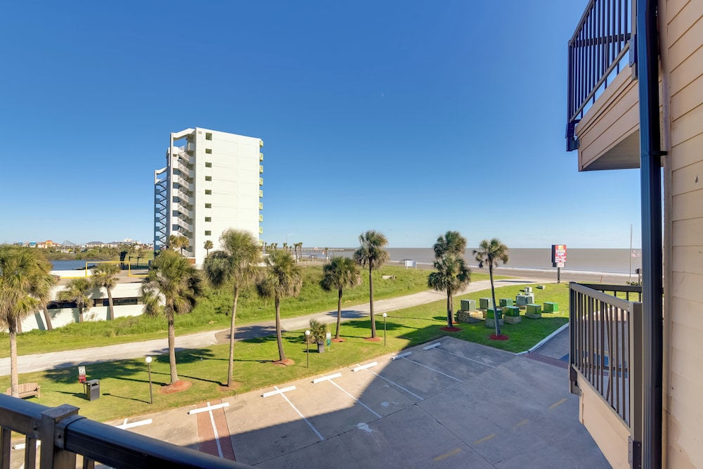 Across From Beach: Resort-style Galveston Condo