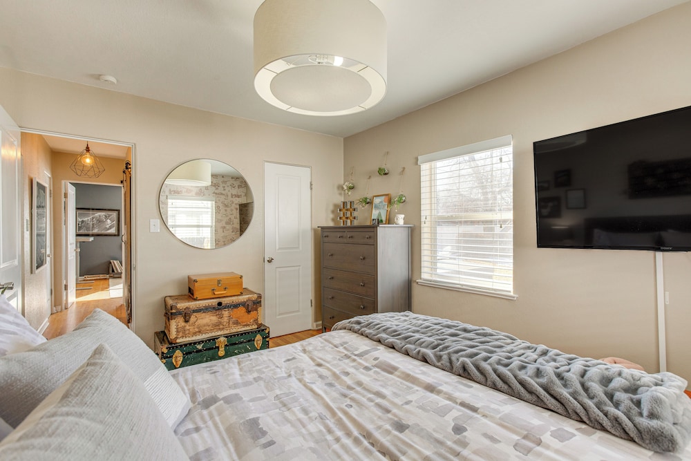 Walk to City Park: Chic Home w/ Hot Tub & Yard