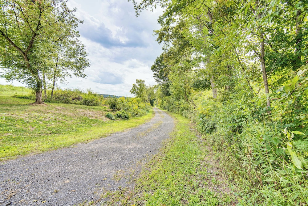 5 Mi to Susquehanna Boating! Secluded Log Cabin