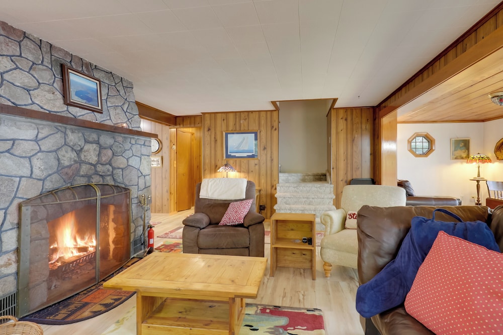Dock & Views: Lakefront Family Home in Conover!