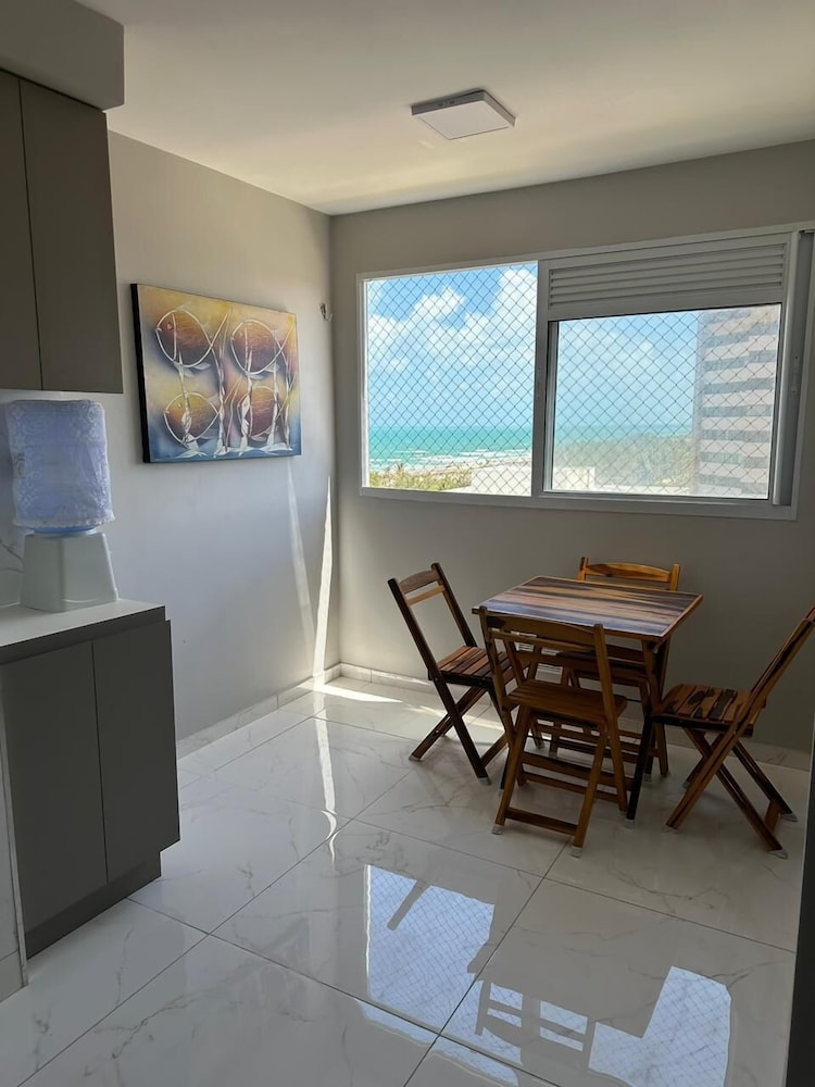 Apê Pé na Areia-Vista Mar