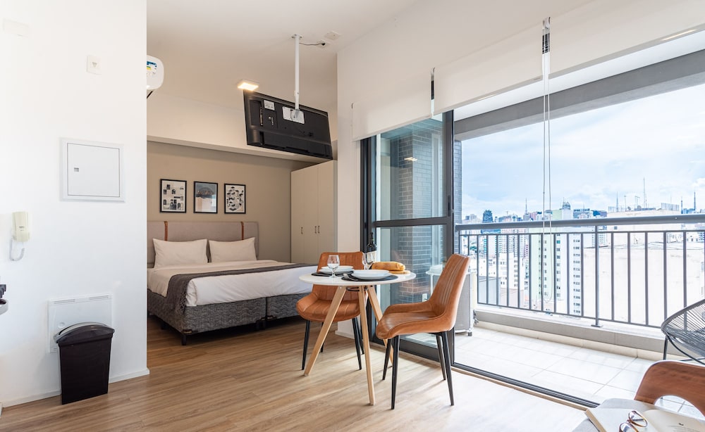 Setin Downtown Genebra by Viva - Apartamentos completos na Bela Vista com piscina