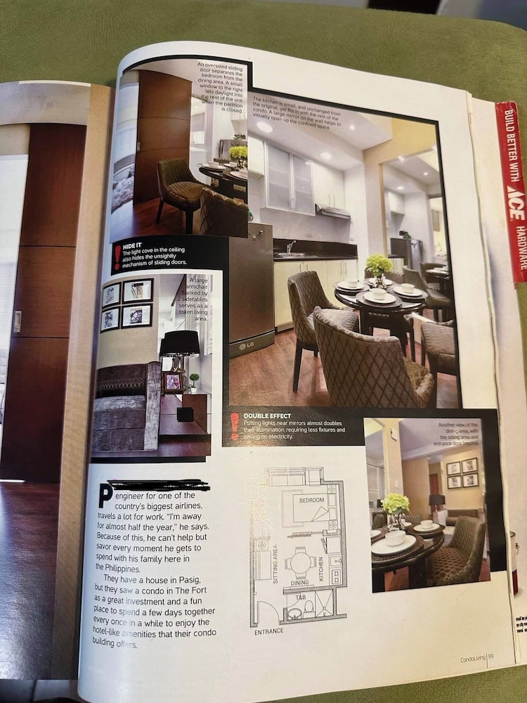 Luxurious Studio in Mckinley Hill With City View