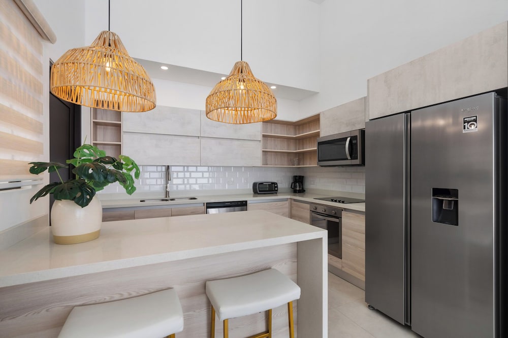 Sophisticated Home with a Chic Design and a Private Terrace with a Plunge Pool