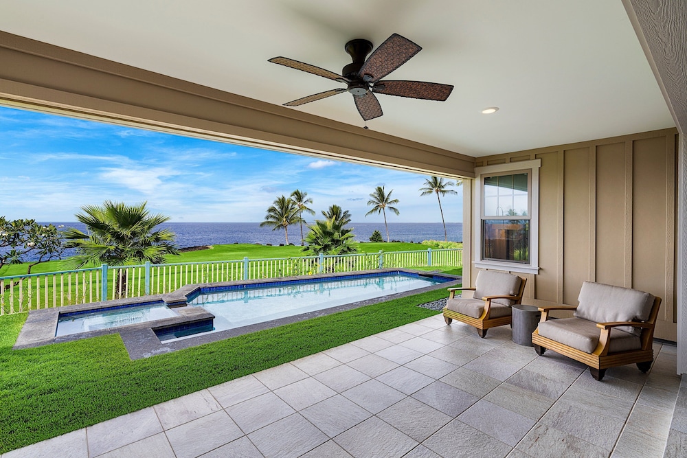 Unbelievable Ocean Front View w Pool - AC - Outdoor Seating!- Vrkcv