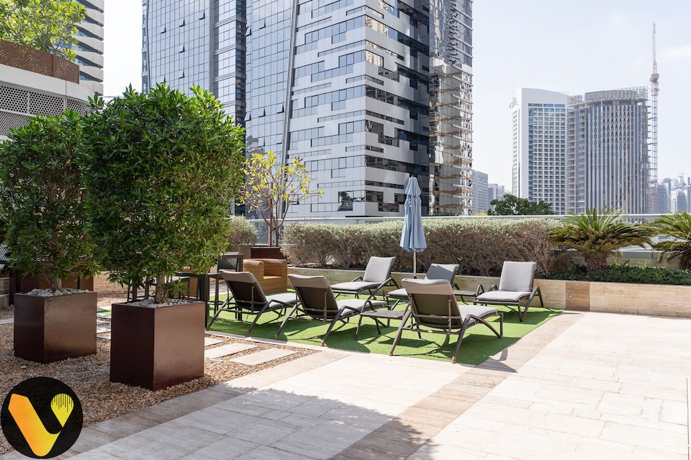Damac Mall Street near Burj Khalifa