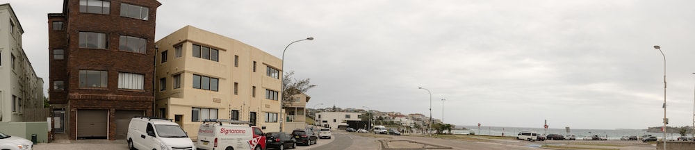Ocean Front Building On Bondi Beach