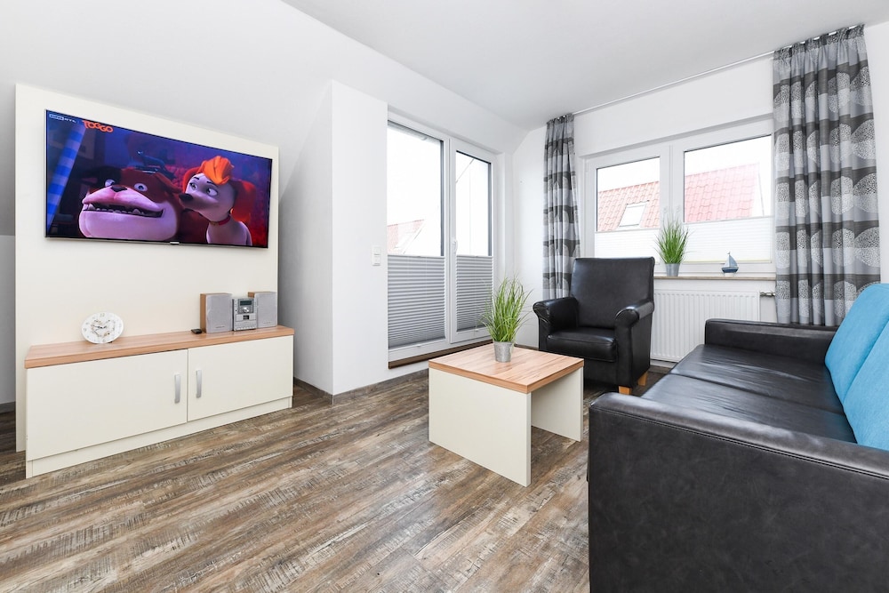 Ferienwohnung Balkon zur Sonnenseite in Bensersiel