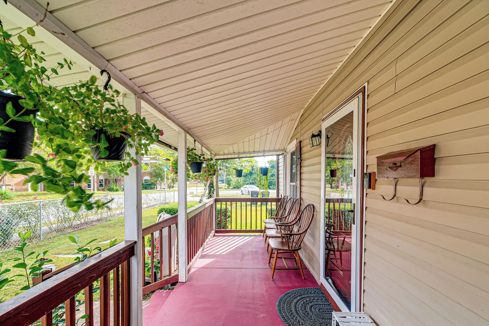 Walk to Historic Dtwn Burlington: Home w/ Yard