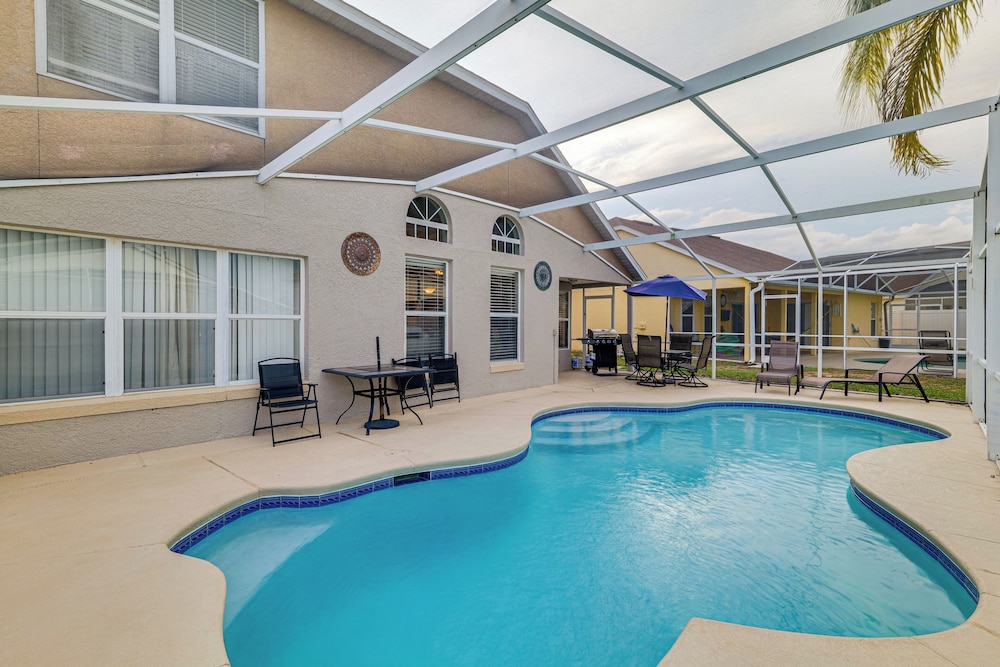 Family Oasis w/ Game Room & Pool in Davenport!