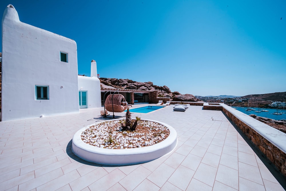 Mykonos Villa Sympatico Private Pool Sea Vistas