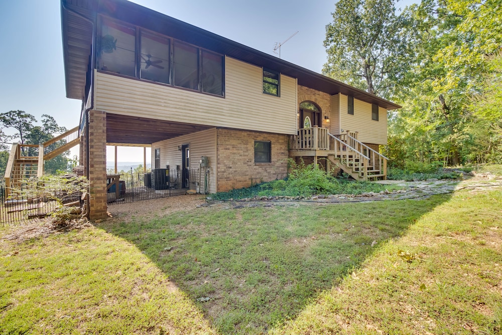 Mountain Home Retreat w/ Balcony & Lake Views! view 4