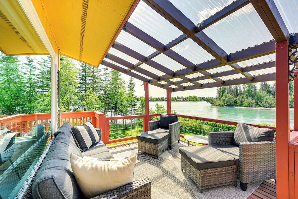Riverfront Retreat w/ Fishing Dock in Sterling!