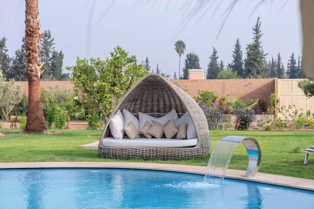 Villa PurSang Marrakech – Villa Privée de Luxe avec Hammam, Spa et Jardin