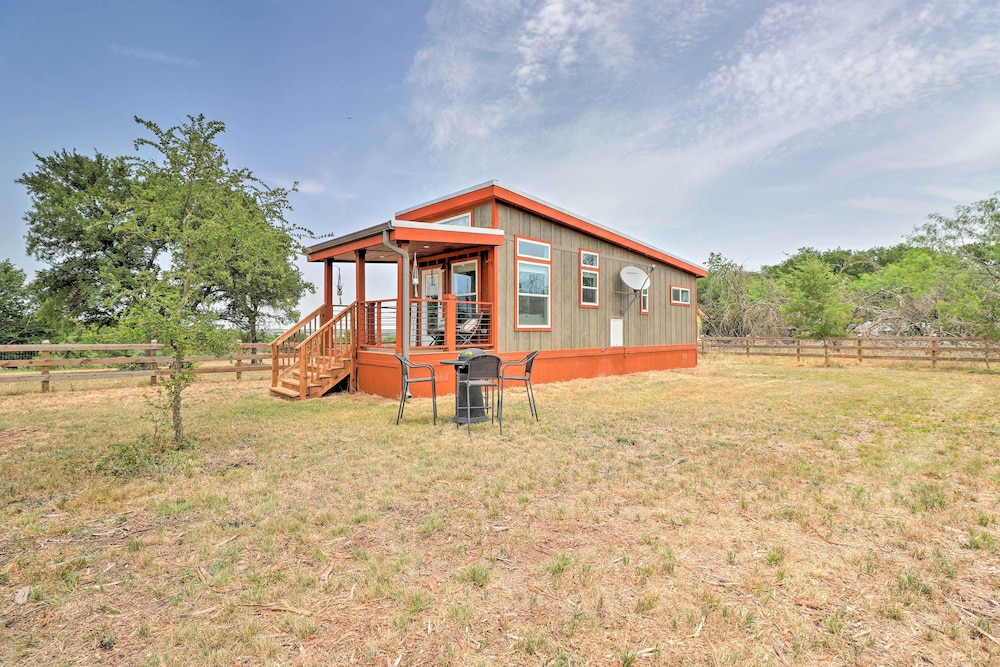 Modern Sunset Cabin w/ Wood Fire Pit!