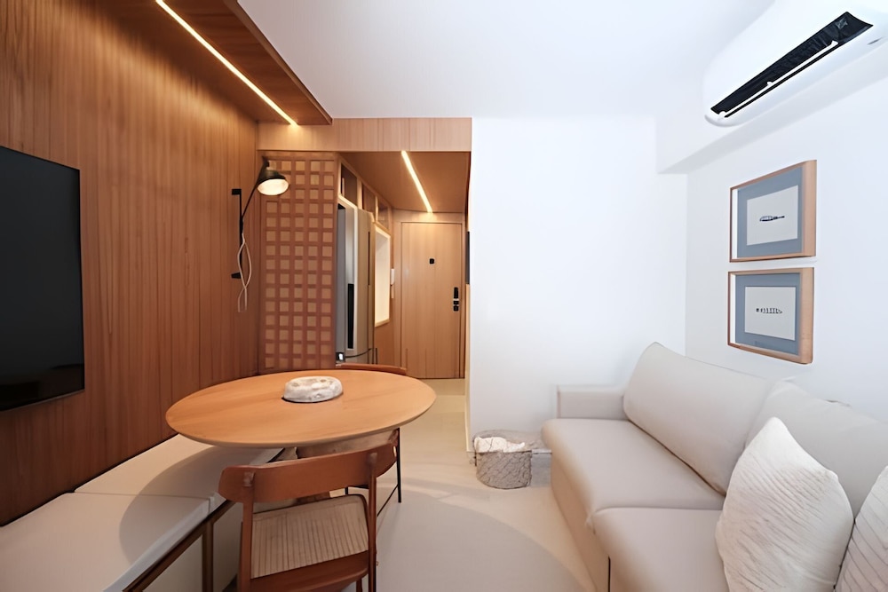 Leblon | Loft 5 min da Praia, com varanda vista Cristo - por Casapē Rio