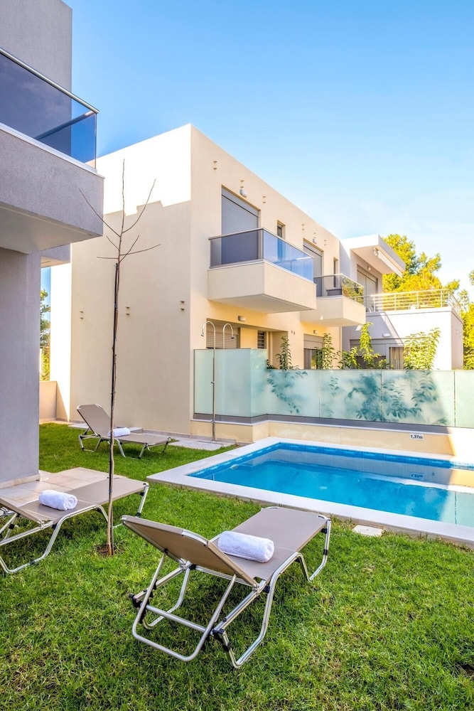 Park-view Pool Villa en Chania