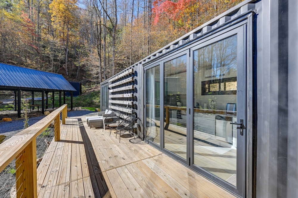 Bryson City Tiny Cabin: Hot Tub, Near River Access view 5