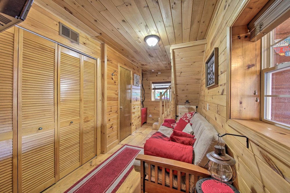 Ellijay Escape on Briar Creek w/ Hot Tub & Views! view 4