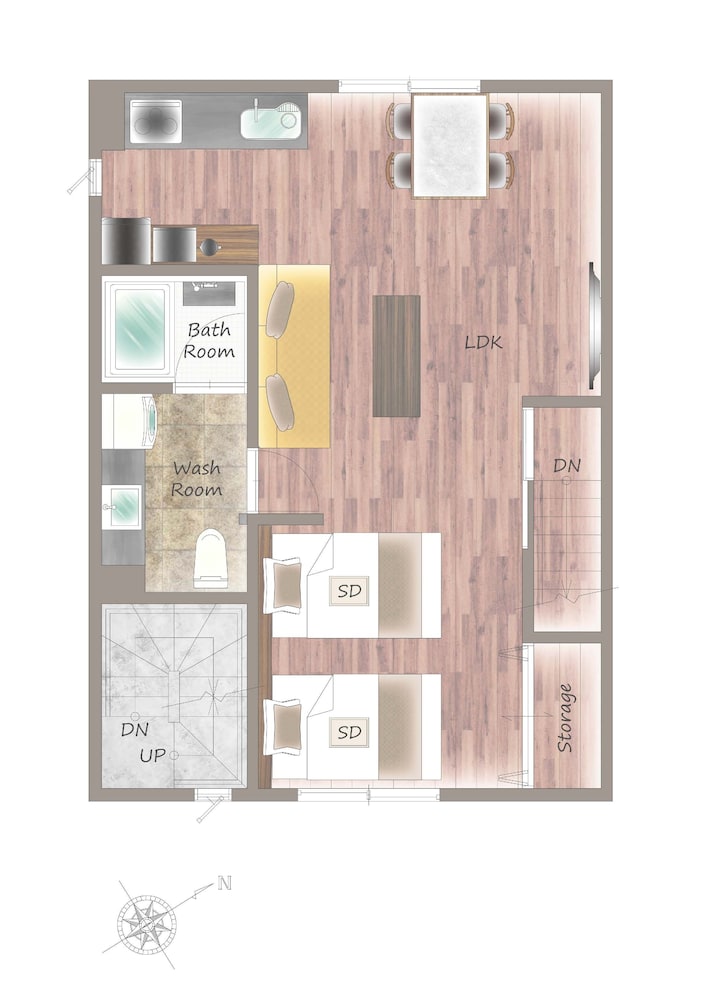 hotel room