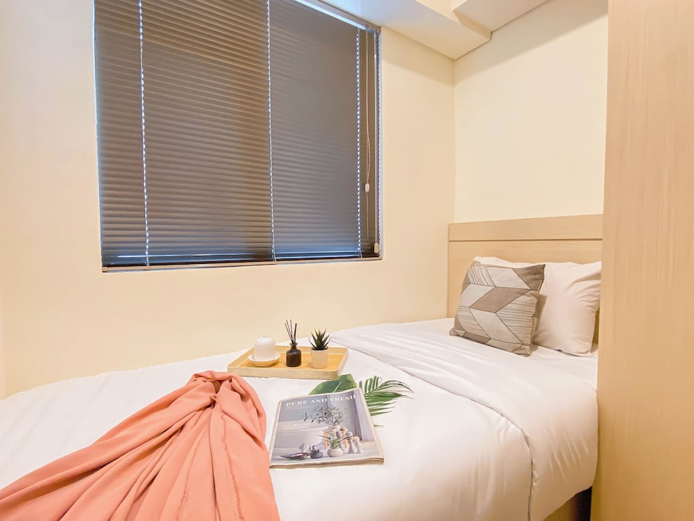 Warm Neutral 2Br At Meikarta Apartment