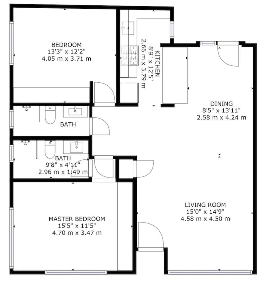 Boca Catalina 2bd 2bt Apt 1