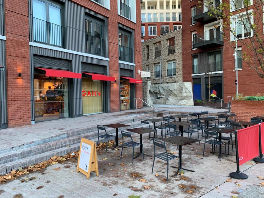outdoor bbq area