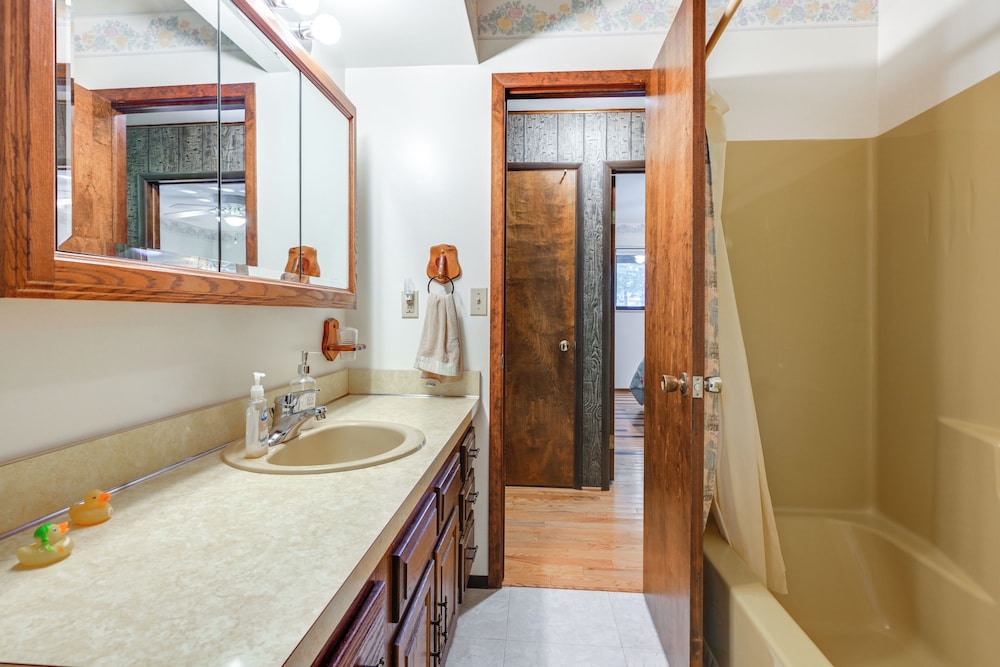 Walk to Beach: Pet-friendly Caseville Cabin