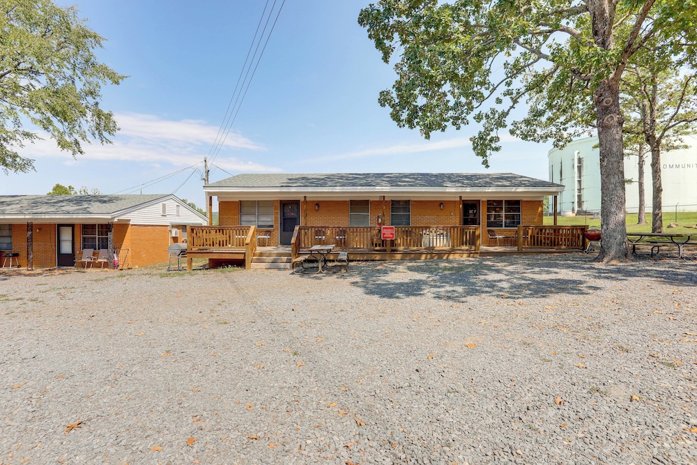 Walk to Greers Ferry Lake! Home w/ Dock Access