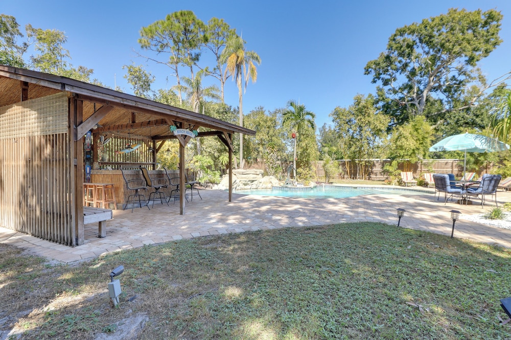 Sarasota Getaway w/ Private Pool & Backyard Oasis!