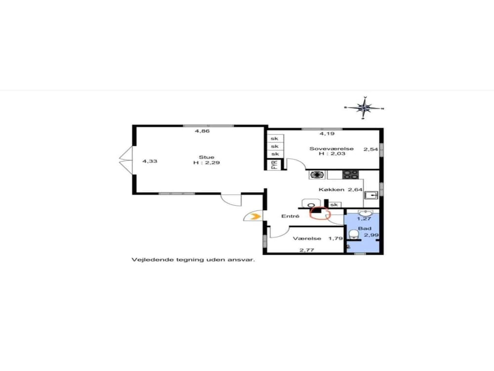 5 Star Holiday Home in Lokken