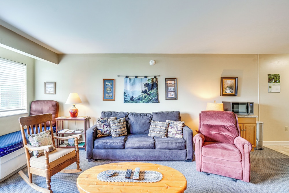 Indoor & Outdoor Pool Access! Condo 3 Mi to Gsmnp