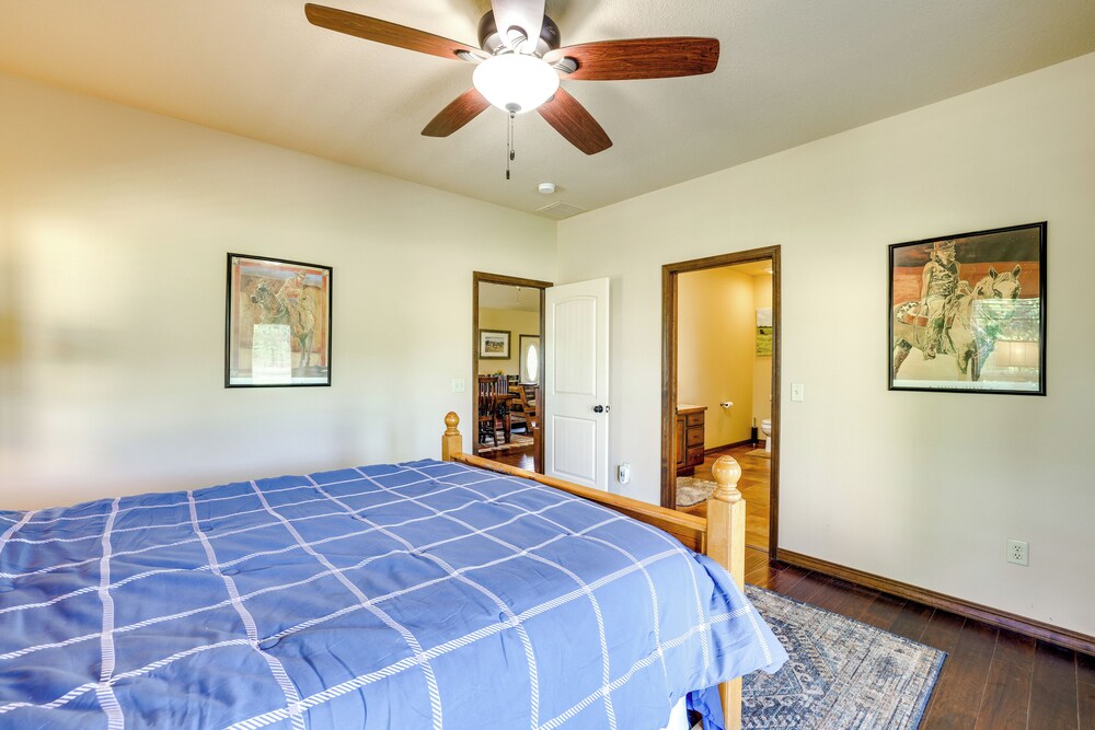 Neosho Home on 90 Acres w/ Private Pool & Fire Pit