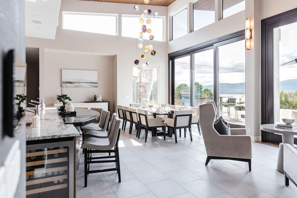 Kelowna Vacations - Lakeview Luxury Home in Vineyard w Infinity Pool hot tub - Property Image 1