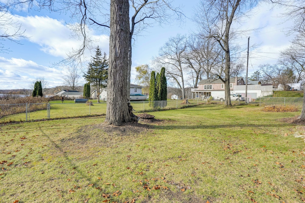 Secluded Home w/ Lake View in Delton!