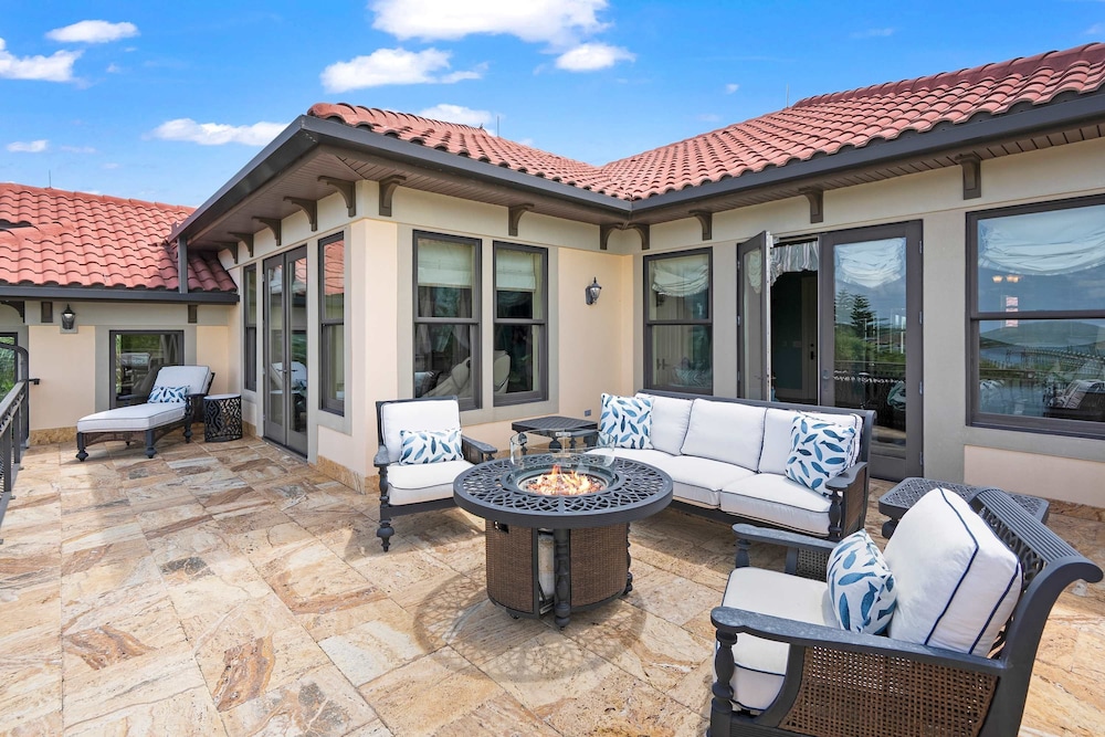 Sparkling Pool Balcony Sunsets Pool Table Dock