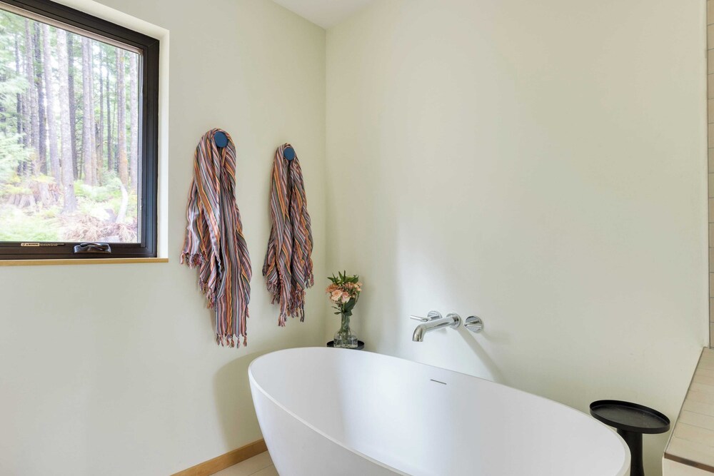 Rustic Arch Cape Getaway w/ Vibrant Interior Walk to the Beach Cape Wonder