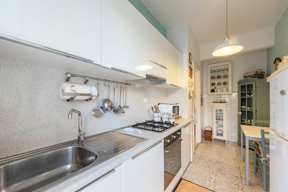 Stylish flat balcony near Rapallo Castle