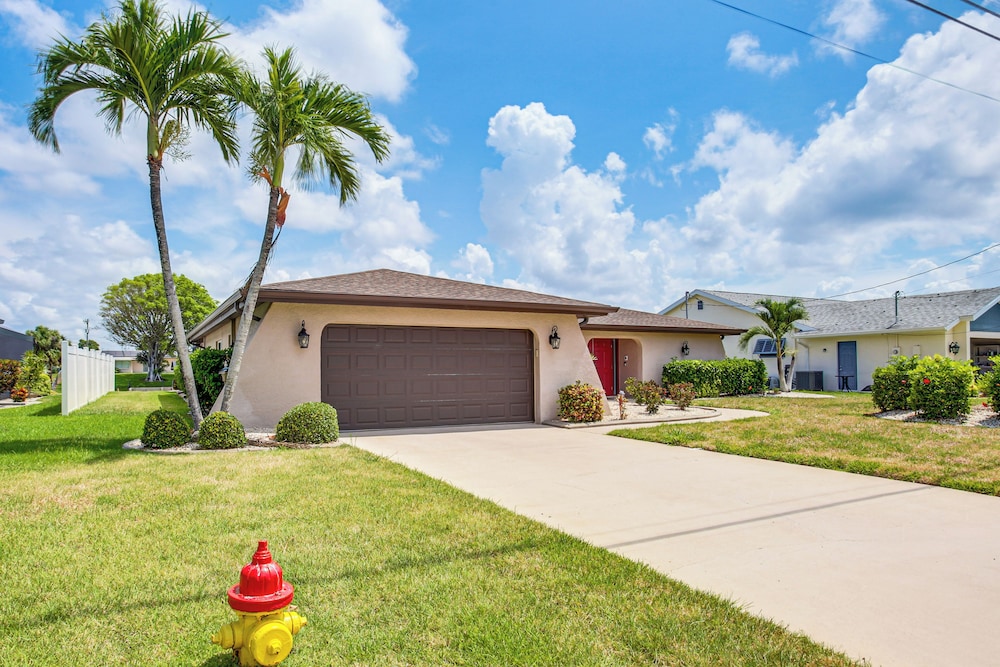 Heated Pool + Dolphin Views: Cape Coral Home!