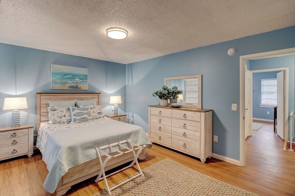 Beach Getaway 2BR w/ Pool + Modern Comforts