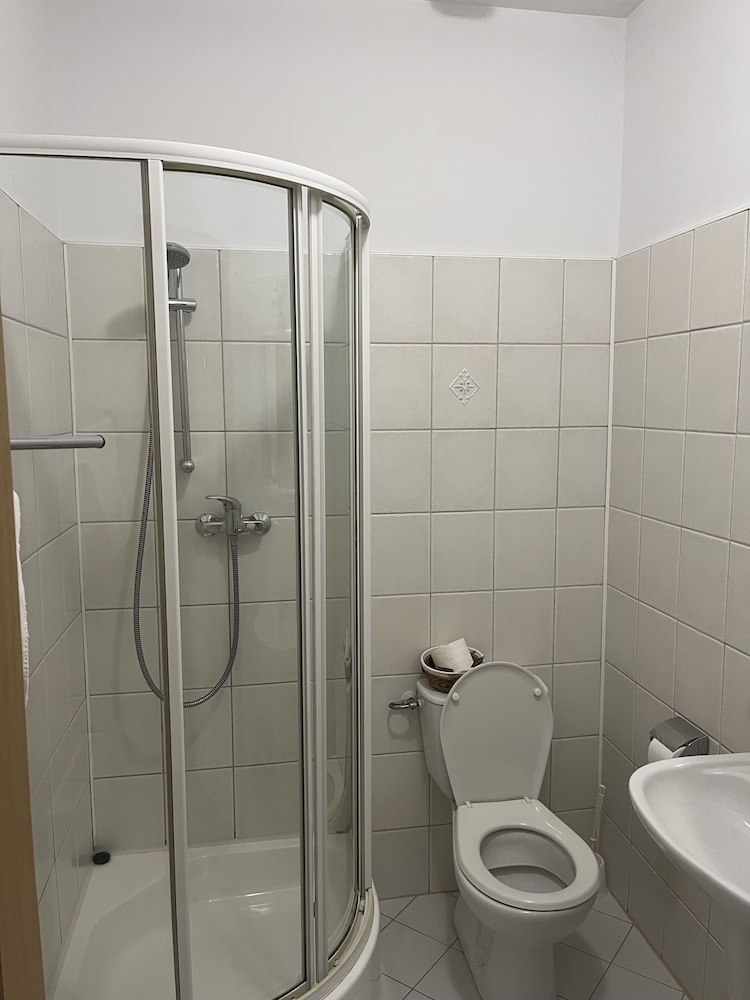 Pensjonat Myśliwski en Cedynia — bathroom