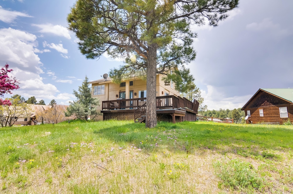 Deck & Fire Pit: Pagosa Springs Home! view 5