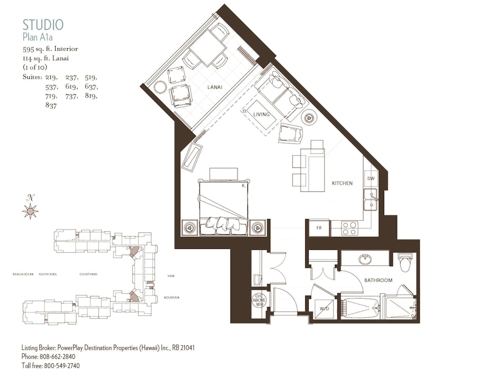 Honua Kai Hokulani 3 Free Rental Cars KBM Resorts Large Floorplan 3 Units, 4 Bedrooms Ml-1835
