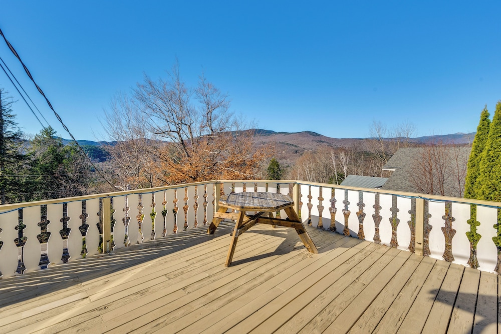 1 Mi to Story Land: Spacious Home w/ Mtn Views!