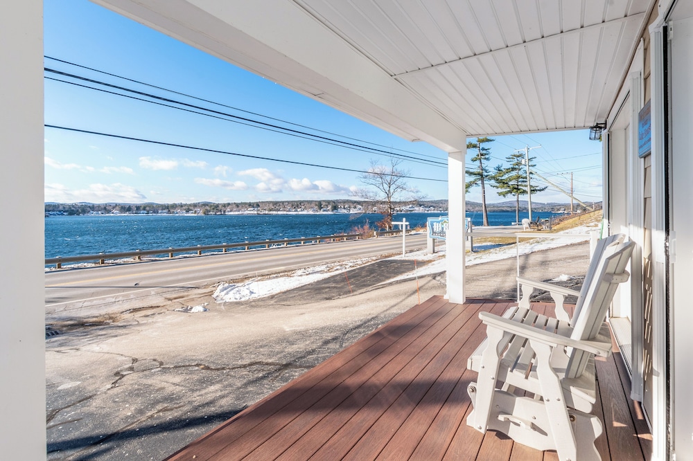 Steps to Beach: Lake-view Laconia Getaway!