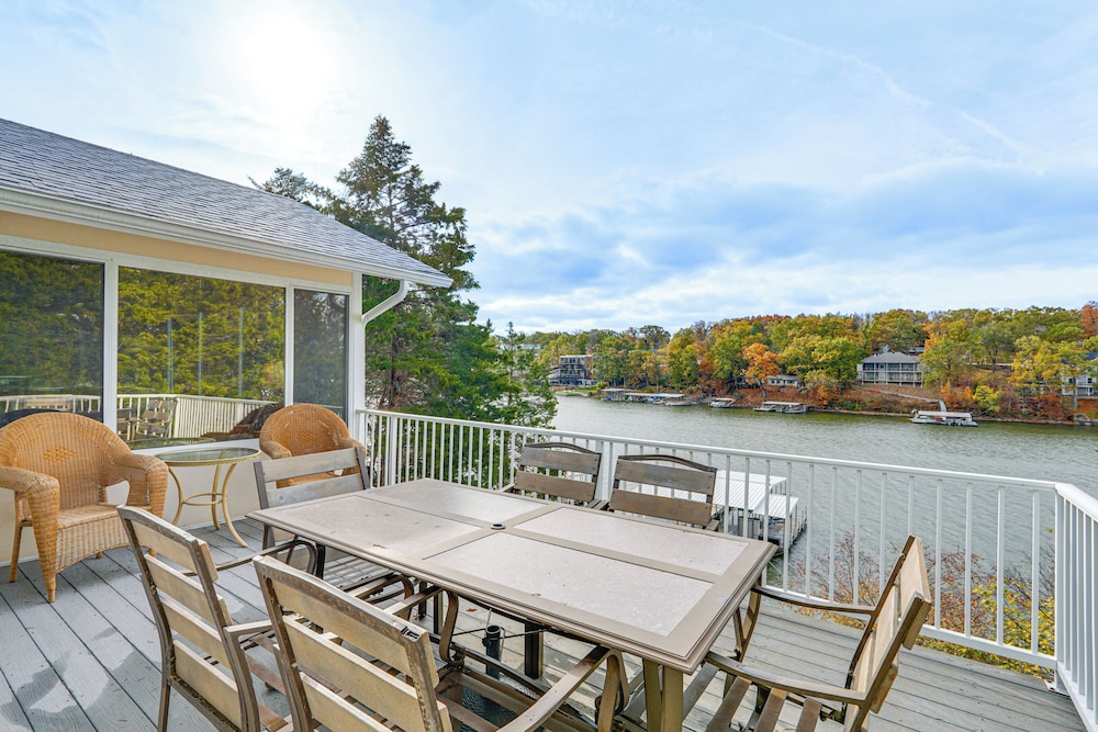 'the Waterfront Gem' w/ Dock in Osage Beach! view 4