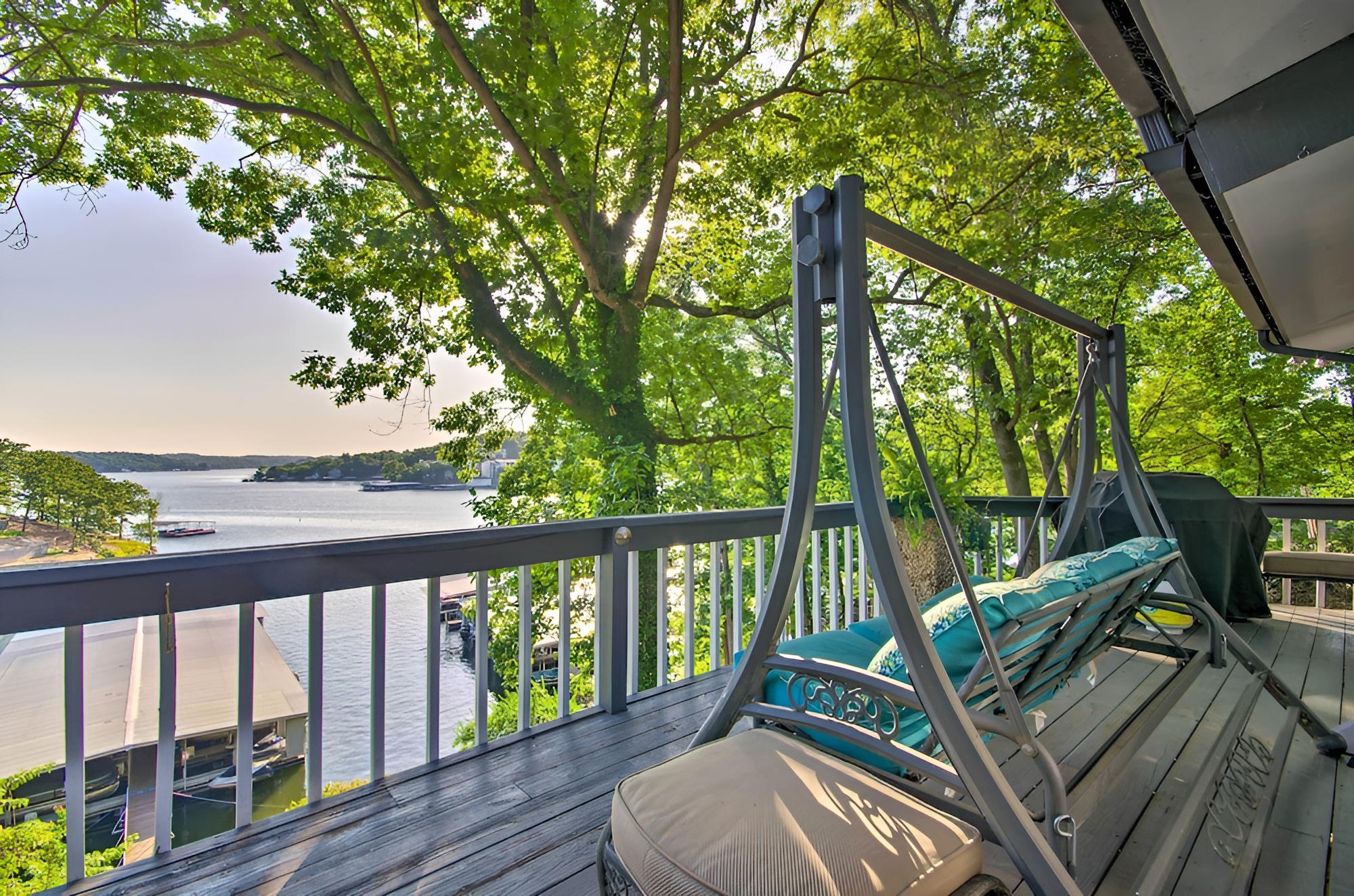 Waterfront Lake Ozark Home w/ Deck & Grill! view 3