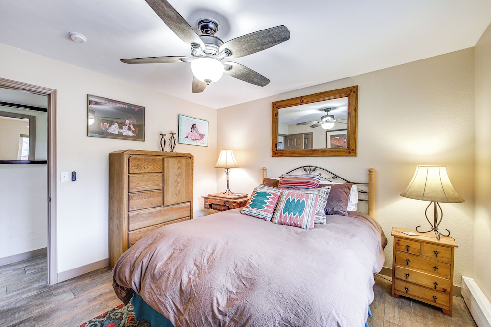 Walk to Ski Shuttle: Dtwn Frisco Gem w/ Fireplace!