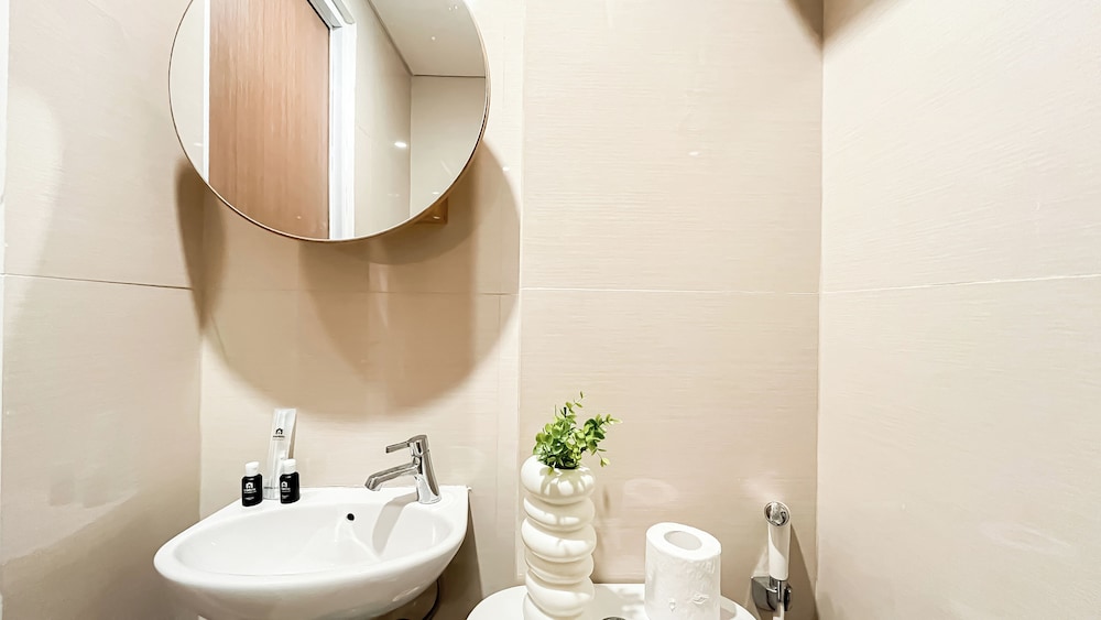 Quiet And Strategic Studio Loft At Apple 1 Condovilla Apartment